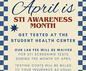 STI Awareness Month Flyer