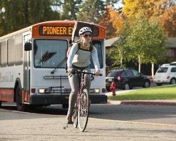 Portland is one of the most bicycle-friendly cities in the country, and members of the Lewis 