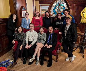 Lewis & Clark speech competitors.