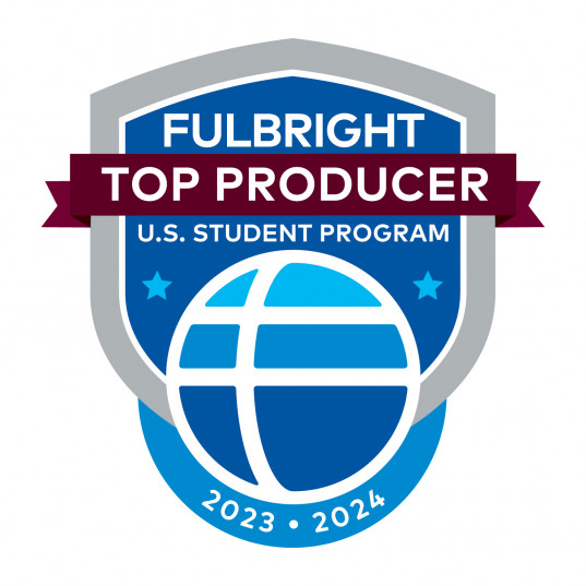 Fulbright badge