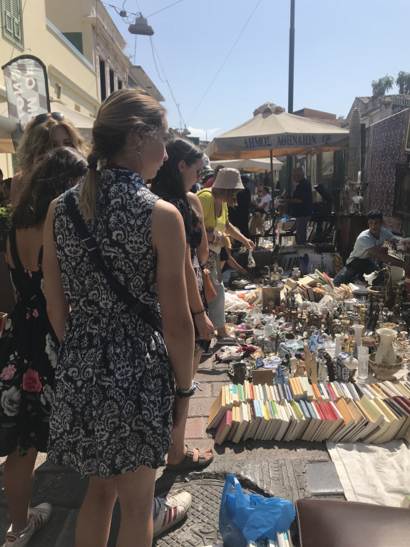 Monastiraki flea market