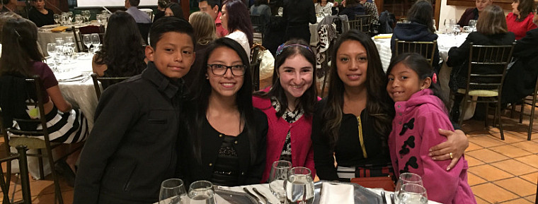 Host family goodbye dinner