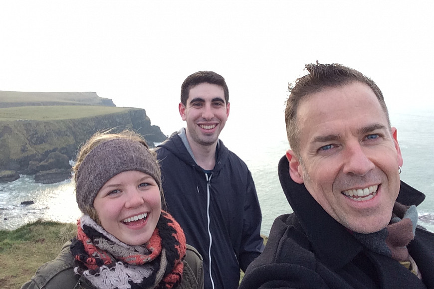 Cliffs on the west coast of Ireland