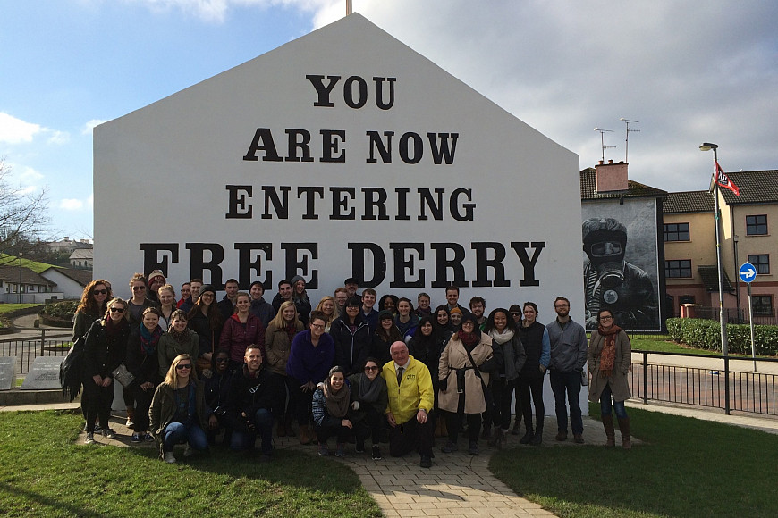 Learning about the political history of Northern Ireland