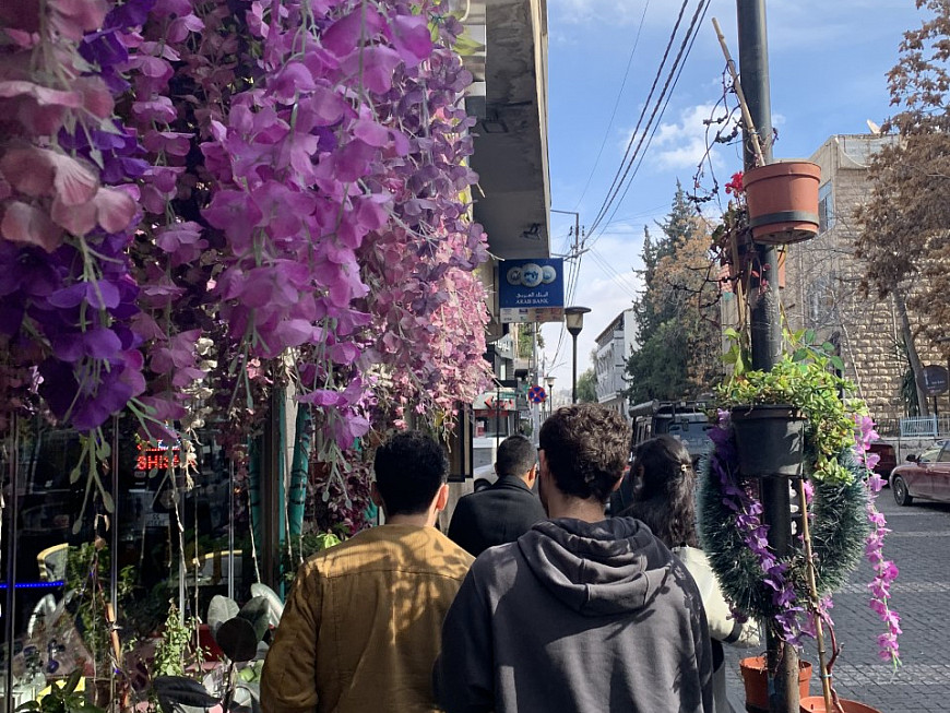 Rainbow Street in Amman