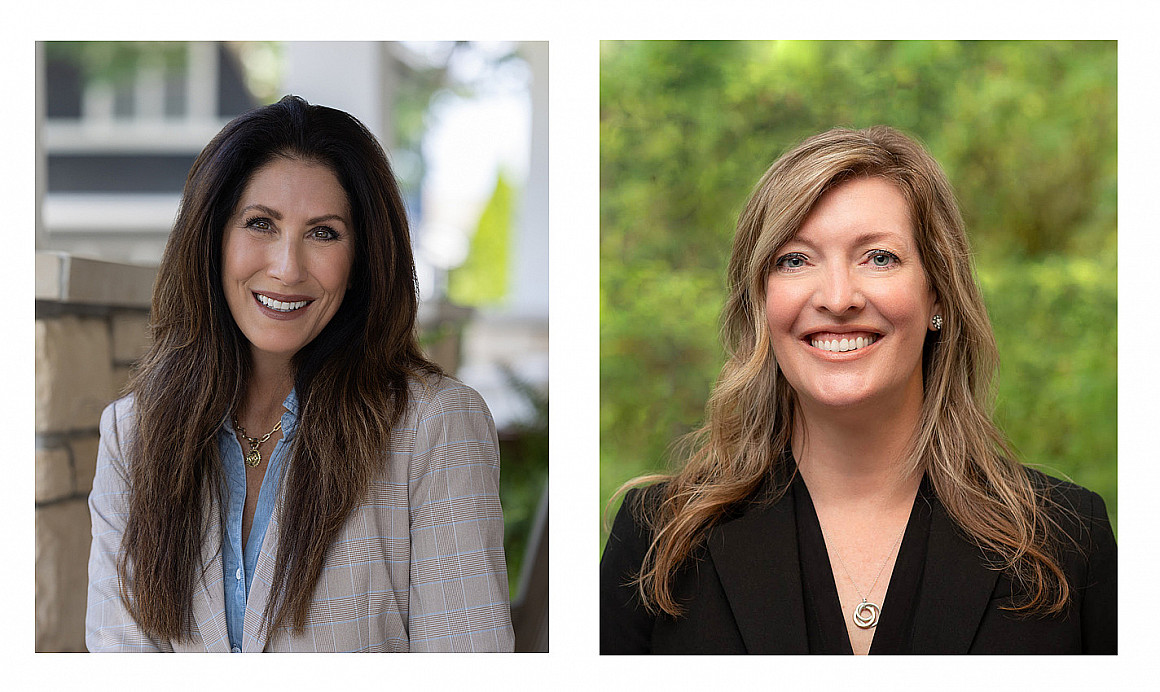 Pamela Byce (left) and Megan Senatori (right)