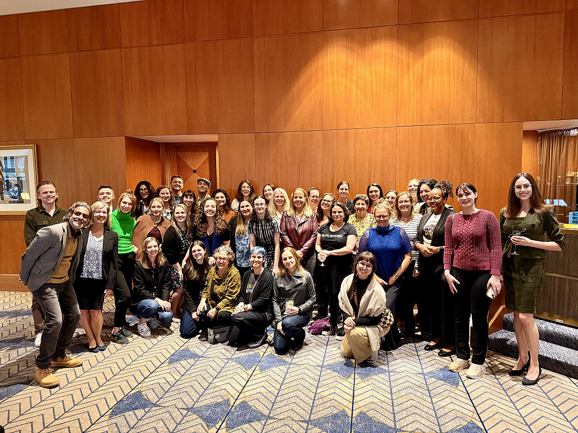 Lewis & Clark animal law students, alumni, faculty and staff at the 33rd annual Animal Law Conference in Chicago.