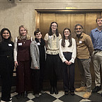 Lewis & Clark animal law JD students and faculty (from left to right), Professor Hira Jaleel, Frannie von Friedeburg, Nicole Wood, Ma...