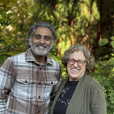 Professors Raj Reddy and Joyce Tischler