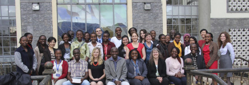 Animal Law in Kenya participants with law students and faculty at Riara University in Nairobi, Kenya.