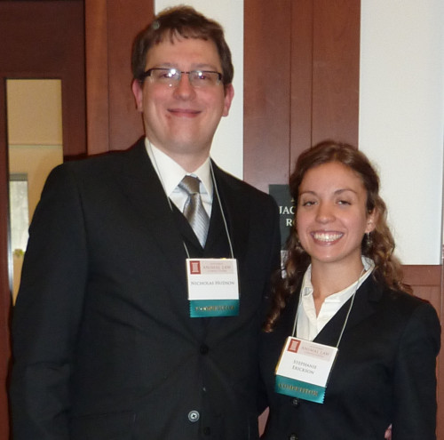Nicholas Hudson & Stephanie Erickson (University of Washington School of Law)