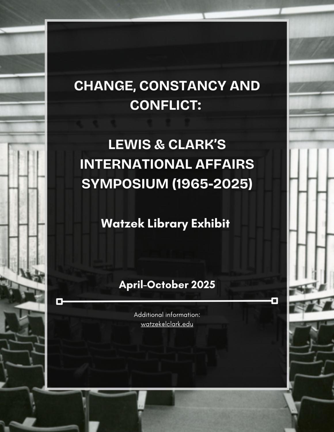 International Affairs Symposium Exhibit