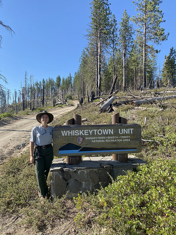 Stella Mercer '25 at Whiskeytown National Recreation Area