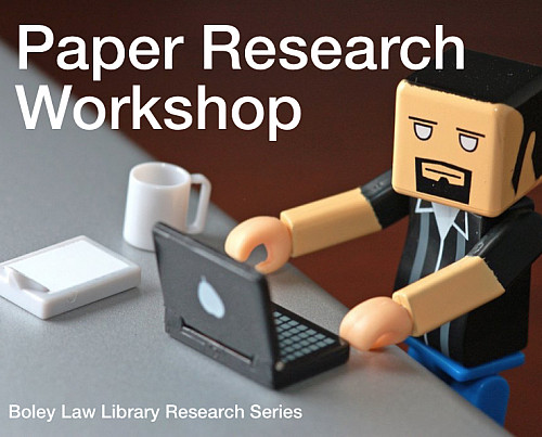 Paper Research Workshop, 10/26/16