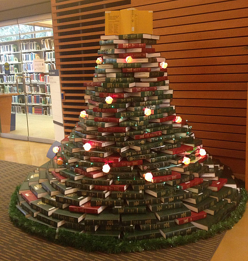 Boley Book Tree - Celebrating the holidays in 2012