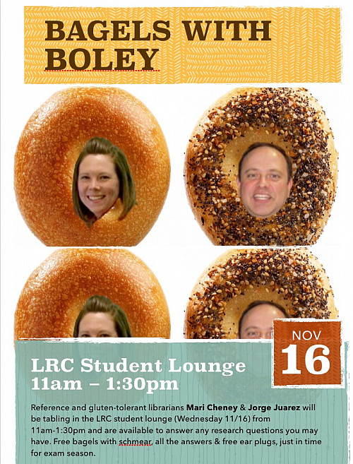 Bagels with Boley - 11/16/16