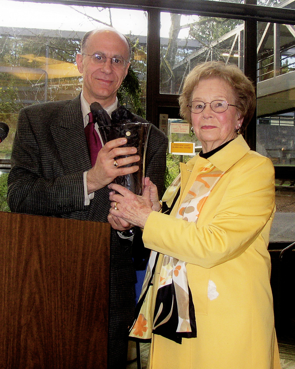 Betty Roberts and Dean Klonoff