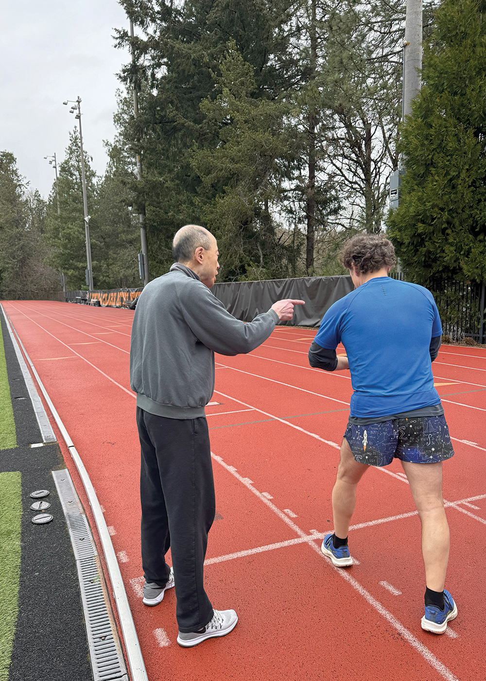Bill Chin (L) and Jim Oleske