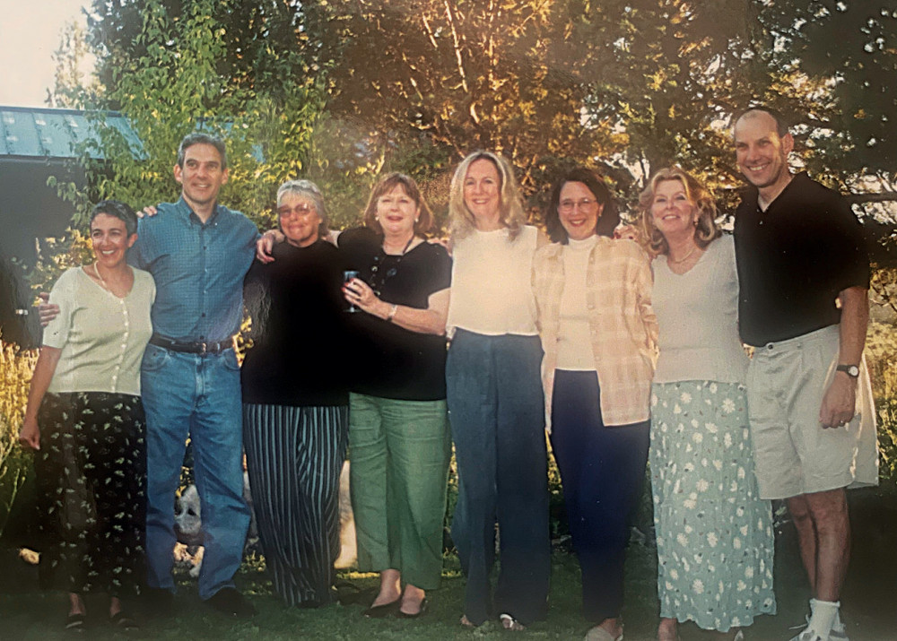 S's, T's and V's gathering in Bend, Oregon circa 2001 at the late Betty Shadoan's home. Pictured L to R: Leigh Schwarz, Micah S...