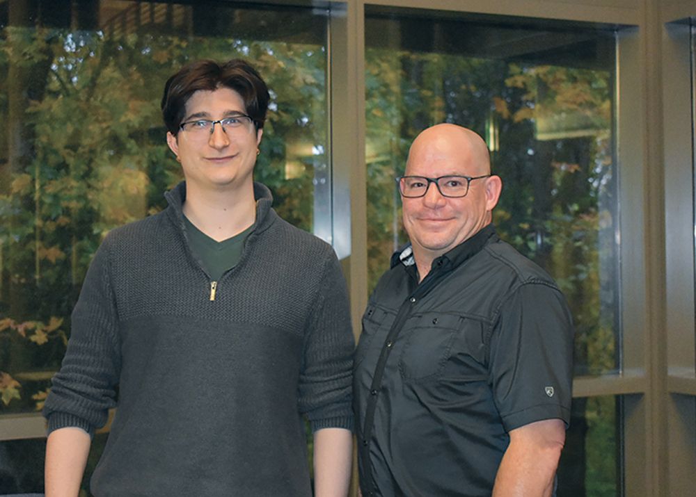 MAC CUP II (ABA Business Law) Competition team: Charlie Morris '26 and Chris Timmer '26.