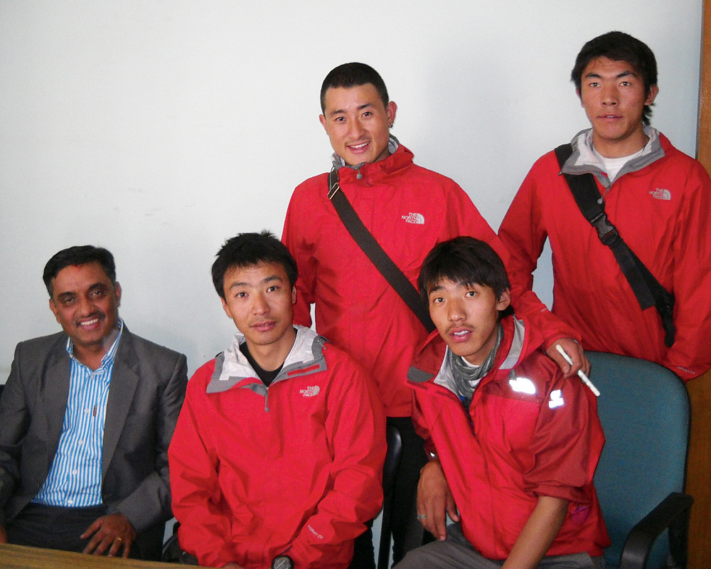 Prakash Sharma LLM '99 with Sherpas