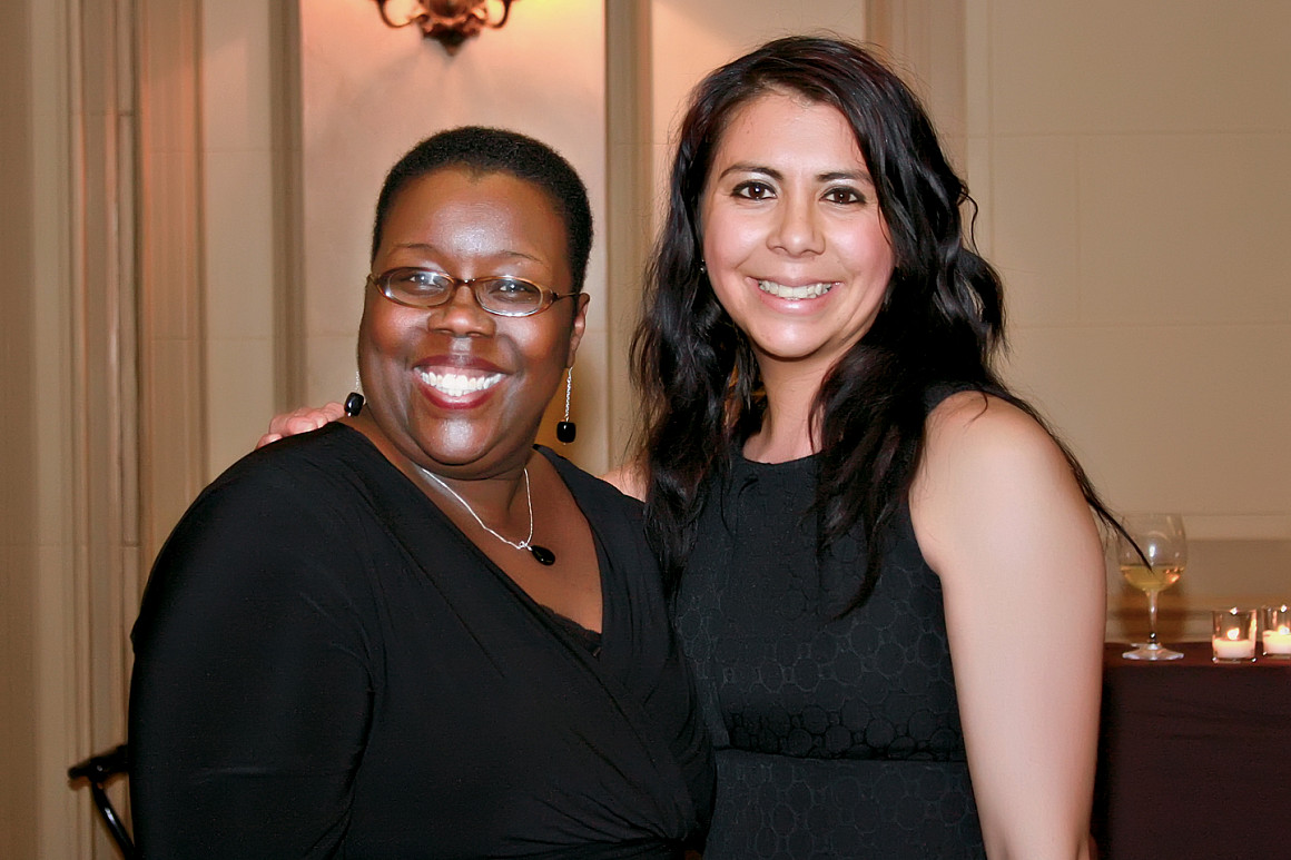      Hon. Adrienne Nelson and Llamilet Gutierrez '12  