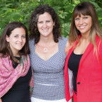 Laura Dunn; NCVLI Executive Director Meg Garvin, clinical professor of law; and Brenda Tracy