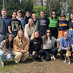 The 2023-2024 Earthrise clinic students and staff celebrated a great school year with a pizza party at a local park.