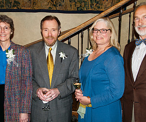 During a special reception held as part of the Law School's commencement alumni, faculty, and staff had an opportunity to pay special tri...