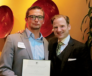 Dmitriy Golosinskiy '17  and C.J. Graves '13