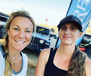 Renee Vento (left) and Laura Wanlass '08