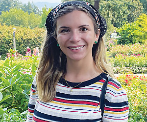 Outstanding Mentee Award recipient Ashley Hollis '24.