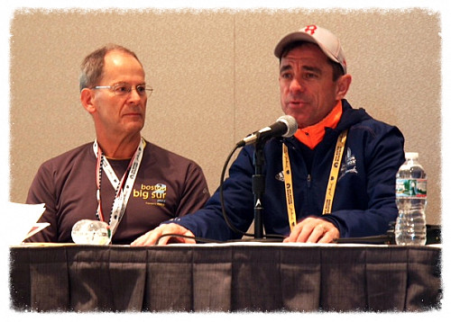 Wilson and Dave McGillivray, Boston Marathon Event Director