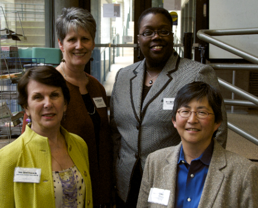 2011 Hon. Betty Roberts Women in the Law Program participants -- Top:  Hon. Virginia Linder and Hon. Adrienne Nelson; Bottom:  Hon. Carol...