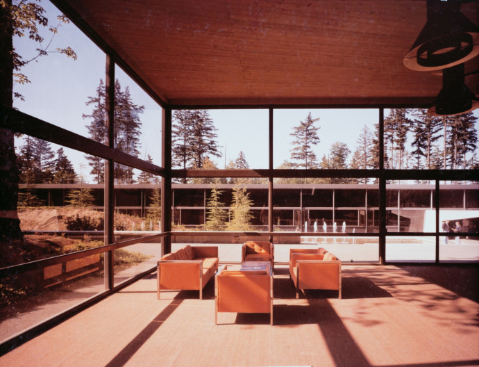 The interior of Gantenbein, as it originally appeared