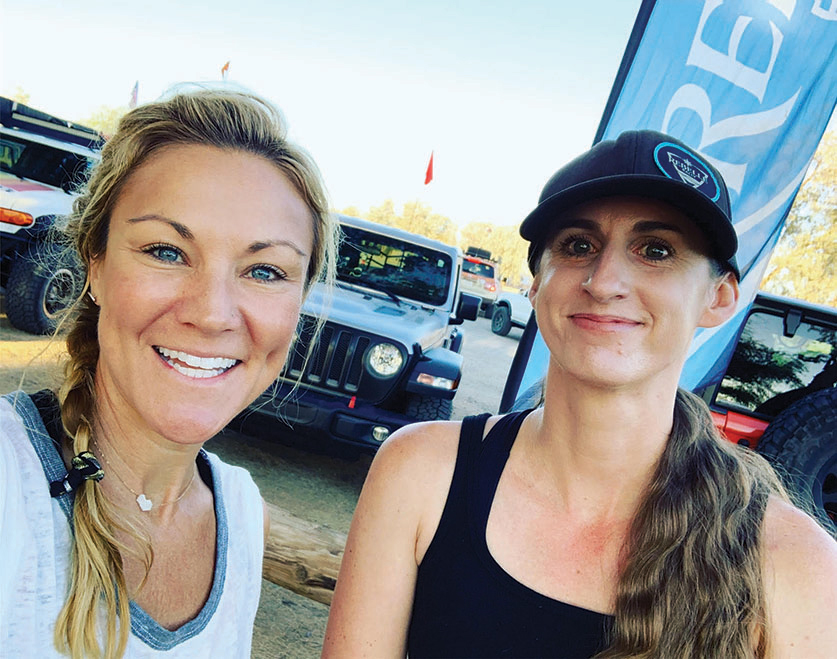 Renee Vento (left) and Laura Wanlass '08