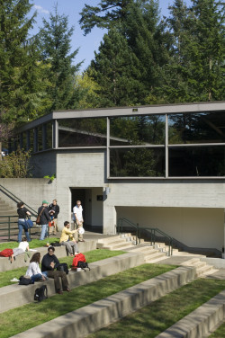 The northwest facade of Swindells, which is better known as the LRC