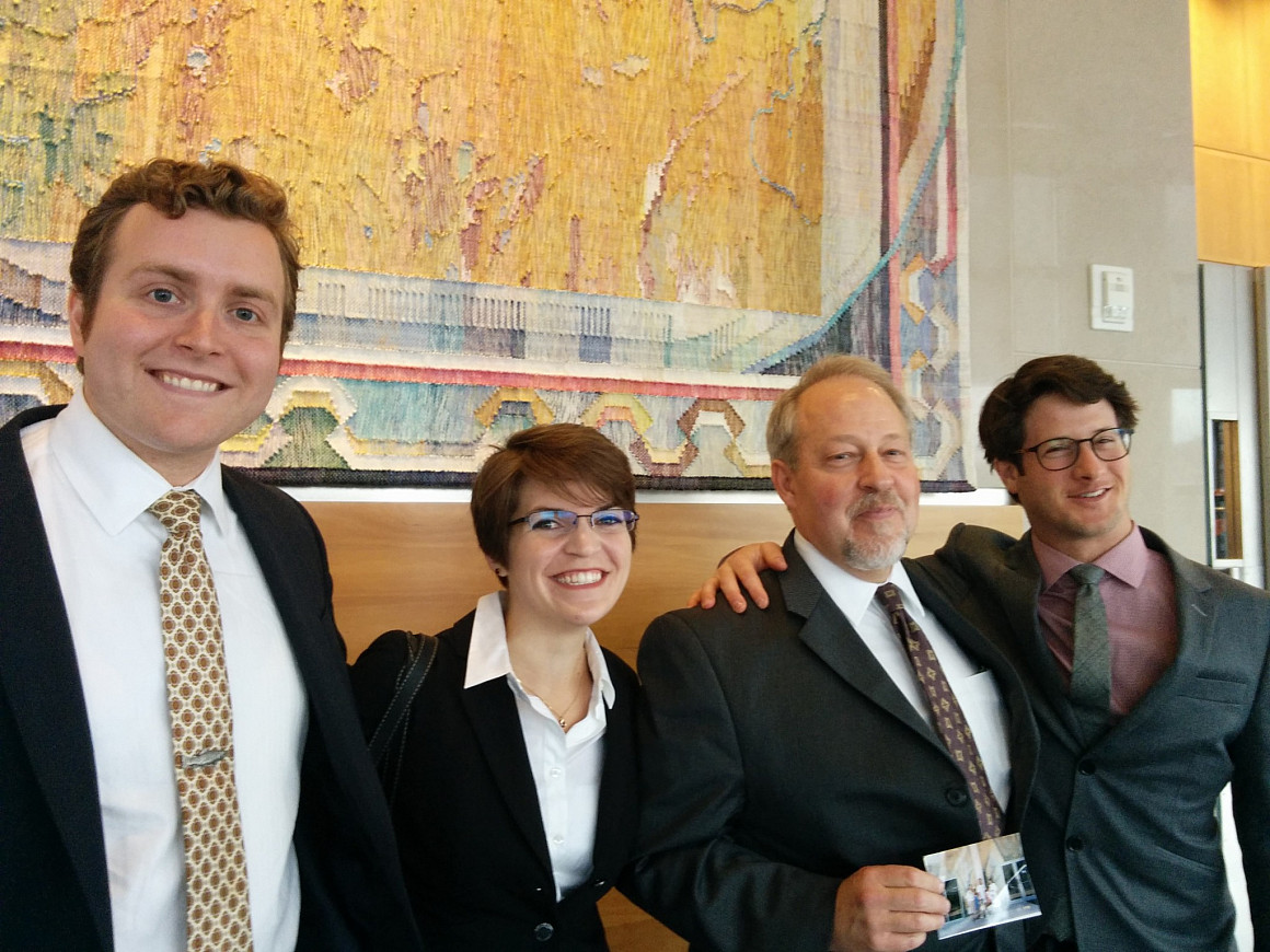 Jesse Buss; Tessa Chillemi; Tom Buchele; and Doug DeRoy