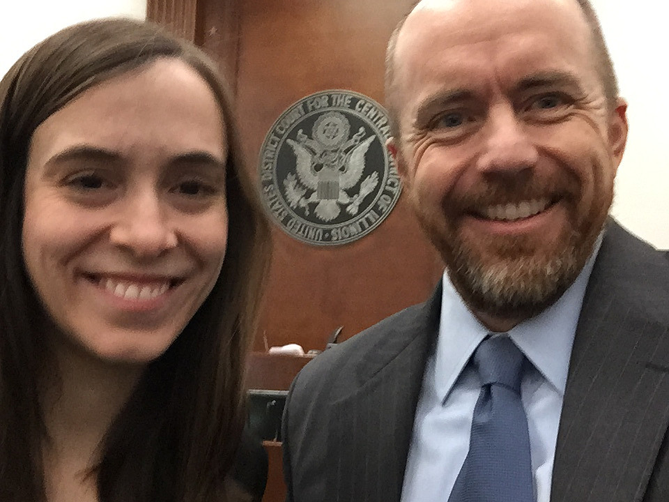 Earthrise Attorneys Lia Comerford and Kevin Cassidy