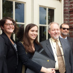Jackson County Legal Team  L to R: George Kimbrell (CFS), Amy Van Saun (CFS), Lia Comerford (Eart...
