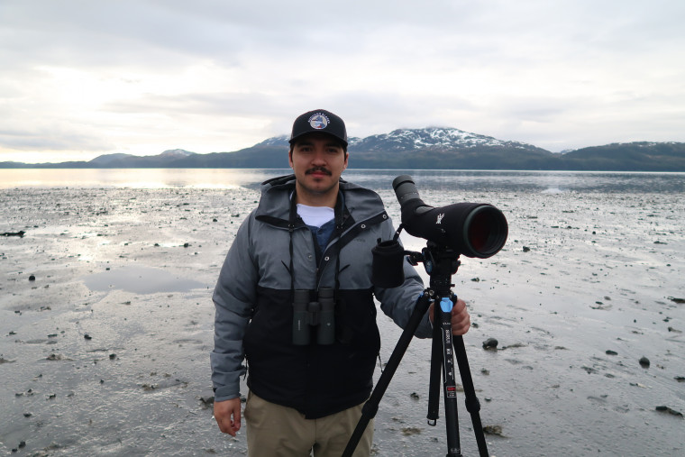 Matt Campa on Hartney Bay in Cordova, Alaska