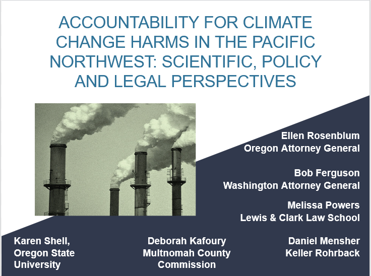 Accountability for Climate Change event