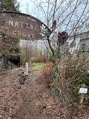 Boise Native Grove entrance.