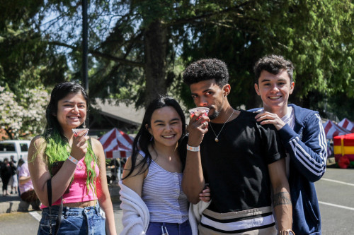 Our students enjoying the Spring Carnival 2019