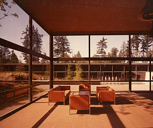 The interior as it was in the early 1970s