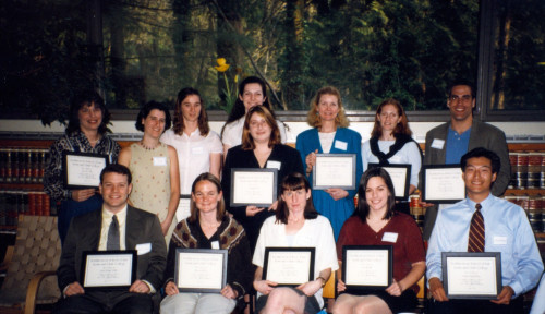The law school first formally honors the pro bono work of students in 1999.