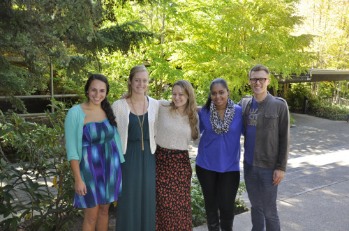 The first Lezak Legacy Fellows are named in 2013, recognizing the students for their commitment t...