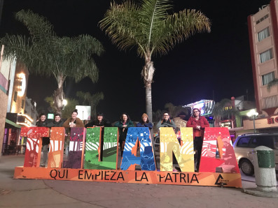 ISG students volunteered for Al Otro Lado in Tijuana, Mexico