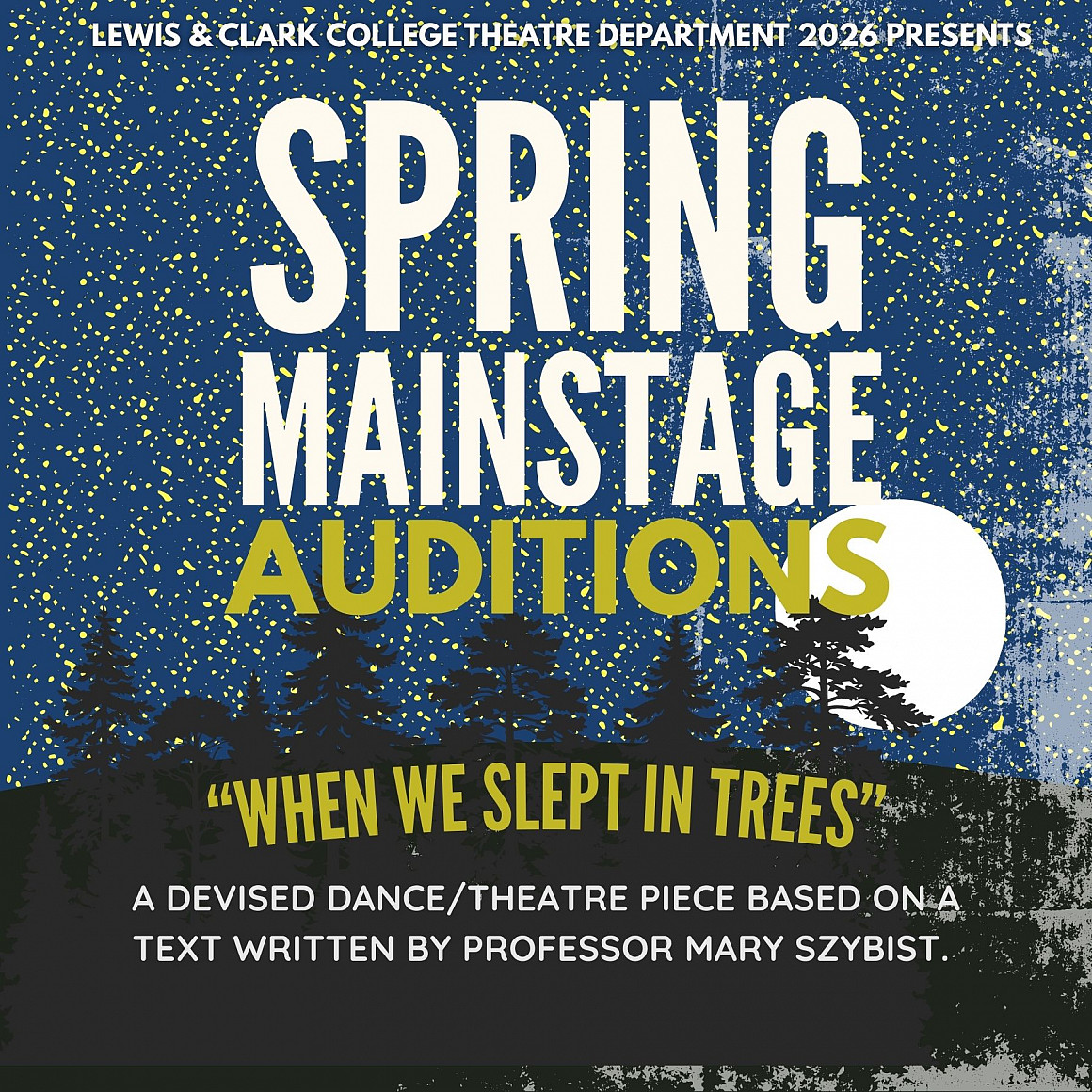 Spring 2026 MainStage Auditions