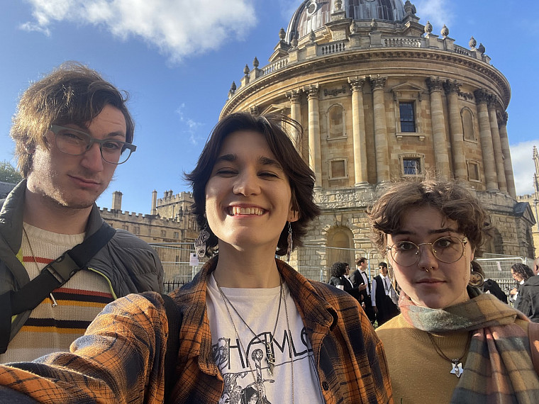 Jamie, Seb and Mac